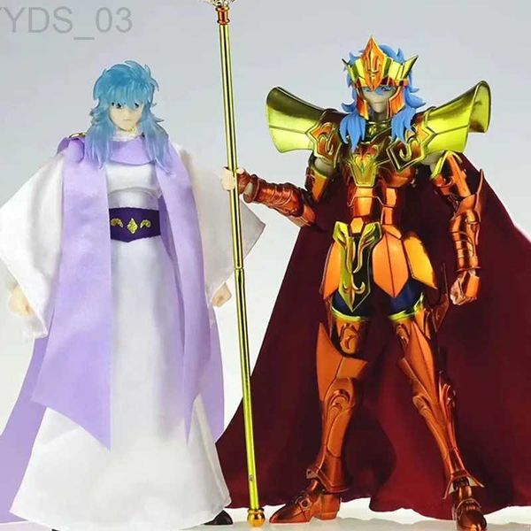 Anime Manga JM.MST Saint Seiya Myth Cloth EXM/EX Metal Poseidón Emperador del Mar con ropa casual Figura de acción de los Caballeros del Zodíaco En stock YQ240315