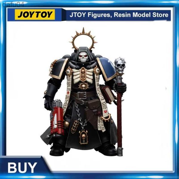 Anime Manga JOYTOY 1/18 figura de acción 40K Primaris capellán hermano Varus Anime colección modelo militar envío gratis L230522