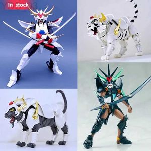 Anime Manga Koo Yoroiden Samurai Troopers Ronin Warriors Armor Plus Kikoutei Rekka Double Armors avec objet White Black Tiger Action Figure YQ240315