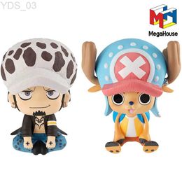 Anime Manga Megahouse Look Up One Piece Trafalgar L Tony Chopper Collectible Anime Action Figure Model Speelgoed Cadeau voor fans Kinderen YQ240315