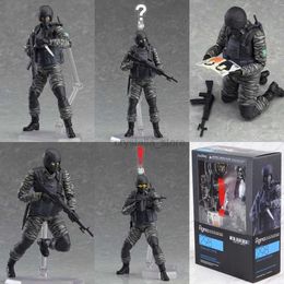 Anime Manga Metal Gear Solidna 2 Sinowie Wolnoci Figurka Onierza figurki Lalki figurki gk pvc zabawki dla dzieci prezenty dla przyjaci dekoracja stou 240319