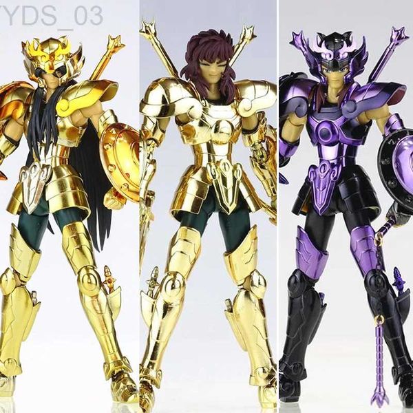 Anime Manga MST Saint Seiya Myth Cloth EXM/EX Metal Libra Docko/Dohko avec tête de Dragon Shiryu chevaliers du zodiaque figurine en Stock YQ240315