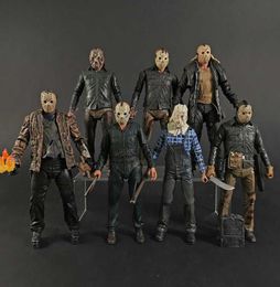 Manga anime neca Freddy vs Jason Voorhees Action Toy Collection Figure Cadeau T2210251312104