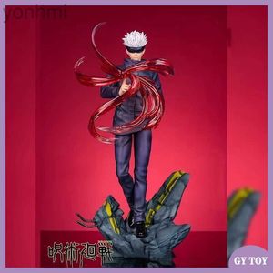 Manga anime nouveau dessin animé Jujutsu kaisen gojo satoru kids toys figure figure pvc modèle collection collection brinquedos doll kid jouet cadeau 240413