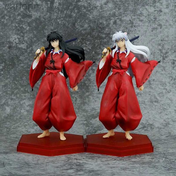 Anime Manga Nouveau Inuyasha Chiffres Kiky Higurashi Kagome Figurine à collectionner PVC Modèle Statues Ornements Enfants Jouets Cadeau 240401