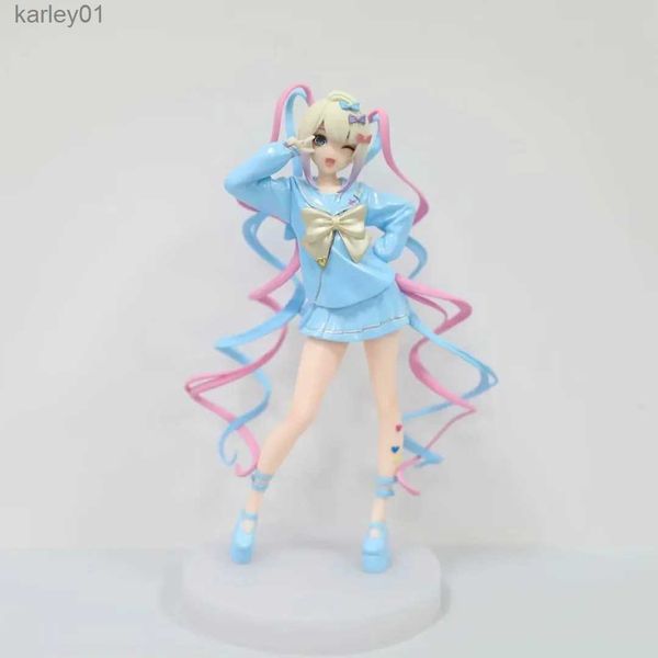 Anime Manga New Needy Girl Sobredosis Figura de anime Pop Up Parade KAngel Figuras de acción Cargador virtual Colección de PVC Modelo Adornos Juguetes yq240325