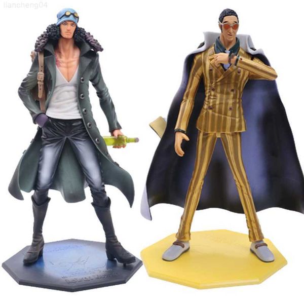 Anime Manga One Piece Anime Kuzan Borsalino Figuras de acción Juguetes MARINE general Boxed Manga estatuas Kits de garaje Estatuilla Modelo de colección Juguete L230717