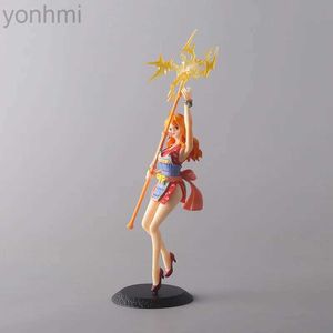 Anime Manga One Piece Figuarts Zero Nami WT100 Anniversary Daikaizoku Hyakkei Anime Figuur Actiemodel Figurals Brinquedos Speelgoed Geschenk 24329