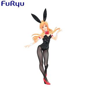 Anime Manga Original FuRyu BiCute Lapins Sword Art Online Alicization 31cm Asuna Yuuki Bunny Girl Anime Figure Jouets Collection Modèle L230717