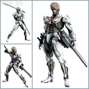 Anime Manga Play Arts PA Jeu Metal Gear Rising Revengeance METAL GEAR SOLID The Phantom Pain Raiden/Jack Action Figure Collection Jouets 28 cm YQ240315