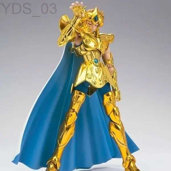 Anime Manga RESTOCK Metal club MC EX leo Aioria Modelo Saint Seiya armadura de metal Cloth Myth Gold figura de acción YQ240315
