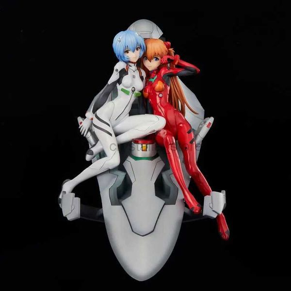 Anime Manga ensemble de figurines en résine Ayanami Rei Asuka twinmore objet non peint ensemble de résine de garage modèle GK 240319