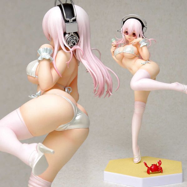 Anime Manga Sexy Anime fille Figure Sonico plage QueensFigure Ecchi Figure Waiifu figurine Hentai Figure Z0427