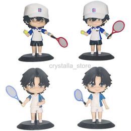 Anime Manga Tezuka Kunimitsu Fuji Syusuke figurine Anime Ryoma Echizen Mini lalka figurka PVC zabawki dla dzieci prezenty narzdzie do dekoracji ciast 240319