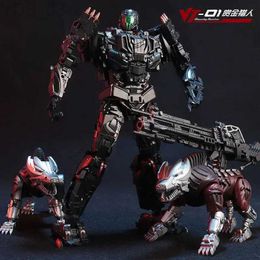 Anime Manga Transformation Jouets Verrouillage Action Figure VT01 VT-01 UT R01 BSL Deux Chiens Déformation Robot Anime Alliage Modèle Bounty Hunter Cadeau YQ240315