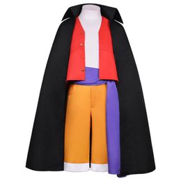 Anime Monkey D Luffy Cosplay Wano Land Kostuum Unisex Kimono Halloween Party Pak