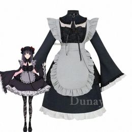 Anime My Dr Up Darling Marin Kitagawa Cosplay Costume Maid Dr Halen Costume de Noël Kitagawa Marin Kuroe Shizuku Set R2o1 #