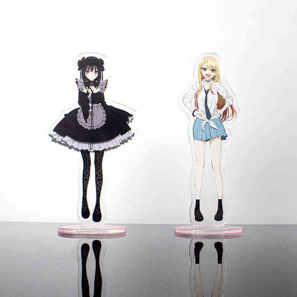 Anime My Dress-Up Darling Acrylique Figures Marin Wakana Sajuna Shinju Personnage Bisque Poupée Acrylique Stand Modèles Collection Cadeau AA220318