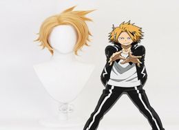 Anime My Hero Academia Kaminari Denki Cos perruque Boku No Hero Academia postiche 3374097