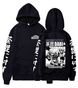 Anime My Hero Academia MHA Sweat à capuche Dabi Manga s Sweatshirt Boku No Hero Academia Cadeau Vêtements Sudadera Felpa Moletom Y11212397301