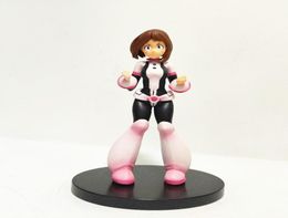 Anime mi héroe academia ochaco uraraka 160 mm PVC Figura de acción Boku No Hero Academia Modelo Toys Figurine Dolls Gift9514041
