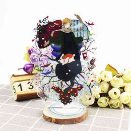 Anime Natsume Yuujinchou Figurines Acryliques Natsume Personnage Natsume Yuujinchou Figure Cosplay Signe Debout Collections Fans Cadeau AA220318