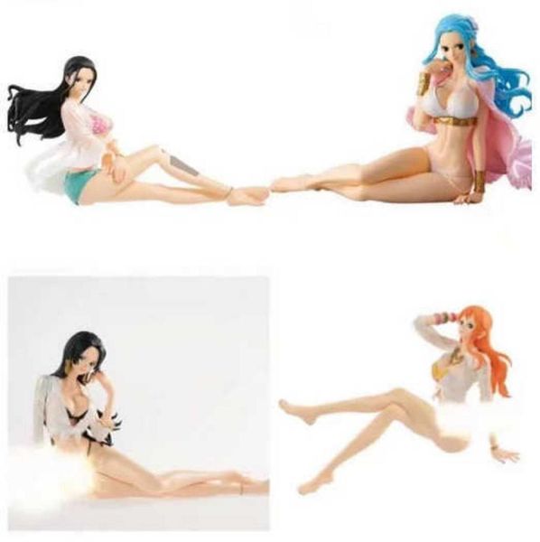 Anime One Piece Pop DX Princnefeltari Vivi dos años después del nuevo mundo de la colección de acciones de PVC Modelo de muñeca de juguetes X05035999860