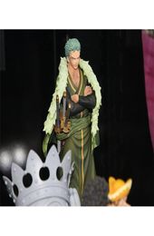 Anime One Piece Set Vertical Prize Figure 15 e anniversaire RORONOA ZORO GARAGE KIT MODÈLE DOUPE TOY