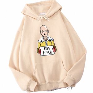 Anime One Punch-Man impression à capuche hommes polaire chaud doublure de fourrure sweats à capuche Harajuku S-Xxl sweat à capuche décontracté automne vêtements de sport unisexe m70L #