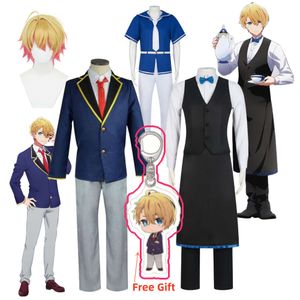 Costume de Cosplay Anime Oshi No Ko Hoshino Akuamarin, uniforme de serveur