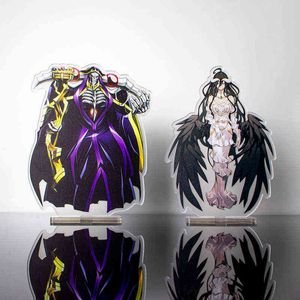 Anime Overlord Acrylic Figuren Momonga Albedo Sebas Tian Character Overlord Acryl Stand Modellen Plaat Bureau Decor Standing Sign AA220318