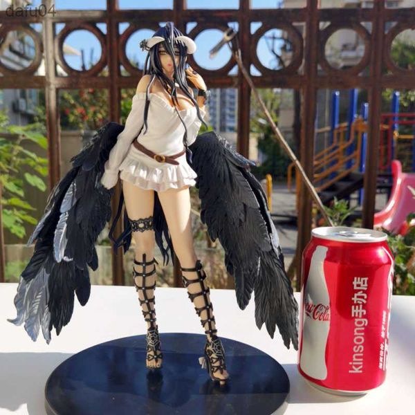 Anime overlord Albedo Anime figura de acción Sexy Girls Albedo Ainz Ooal vestido figura PVC modelo Anime amante colección niños regalo L230522