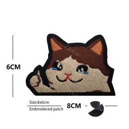 Patches de anime Little Master 3D Borded Girl Frontline Armband Wings Of Freedom Mochila Antiguo y parche de bucle Patch personalizado