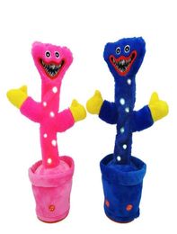 Anime Perifere pluche speelgoed Dancing Cactus Plushs Doll Singing Cactus Dolls Children039S Surprise Gift Home Decoratie 32cm3426126