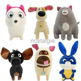 Anime Randapparatuur Gevulde Pluche Dieren Speelgoed Le Grand Secret Des Animaux De Compagnie Pop Kinderspeelkameraadje Woondecoratie Jongens Meisjes 20 cm DHL 240307