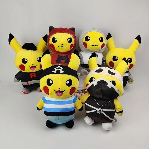 Anime serie de bolsillo lindo villano broma Ninja juguetes de peluche decoración de la habitación niños regalo de cumpleaños muñeca juguetes para niños