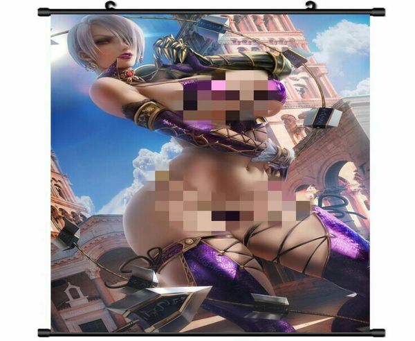 Affiche d'anime Ivy Valentine Home Decor Wall Scroll Paint 6090CM3784338