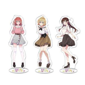 Anime Rent-a-Girlfriend Acrylique Chiffres Chizuru Mami Sumi Ruka Personnage Kanojo Okarishimasu Acrylique Stand Modèle Collection Cadeau AA220318