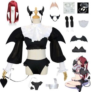 Anime Rizu Kyun Cosplay Costume ma robe chérie Cosplay Kitagawa Marin Sexy Bikini vêtements boucles d'oreilles ailes Kuroe Shizuku Wigcosplay