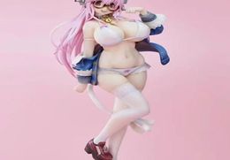 Anime Sexy Figure Super O White Cat ver.PVC Action Figure Modèle de collection Cost Off Toys Doll adulte 27cm Q05223832631