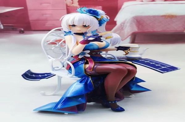 Anime Sexy Girls Figura Azur Lane Brilliance Neverending Tea Party Ver PVC Figura Collectable Model Collectable Toys Doll Q05226891841