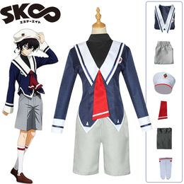 Anime Sk8 the Infinity Cosplay Chinen Miya Cosplay Costume uniforme haut pantalon chapeau ensemble complet Sk huit Miya Halloween Costume pour Mencosplay