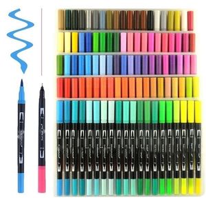 Anime Stationery Graphic Design Levers Letters Porce Markers Art Pennen Y200709