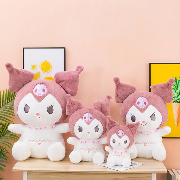 Anime Peluche Kurumi Toys Love Cat Doll Compagno di giochi per bambini Decorazione domestica Ragazzi Ragazze Compleanno Festa dei bambini Natale 40 cm 0,43 kg