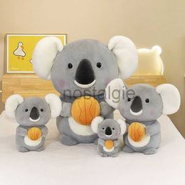 Anime peluche animaux en peluche jouet mignon simulé koalas poupée compagnon de jeu décoration de la maison garçons filles anniversaire fête des enfants noël 3 style 25 cm 240307