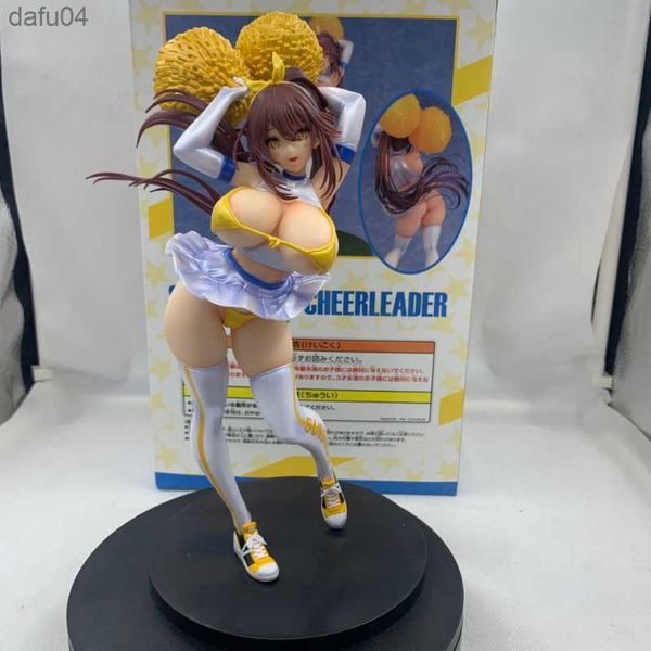 Anime Sunshine Cheerleader Girl PVC figura de acción de juguete Sexy Girl figura estatua adultos colección modelo muñeca regalo L230522