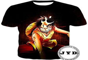 Anime T-shirt Men Luffy 3D Shirts Imprimers Vêtements pour hommes Summer Tees Tee Novetly Tee Gift for Family Tshirt Couple Tops S5XL65281635626444