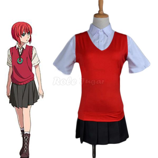 Costume de Cosplay Chise Hatori de la mariée de l'ancien magus, uniforme Mahoutsukai No Yome, Costumes de fête d'halloween 2XS-3XL C128X78