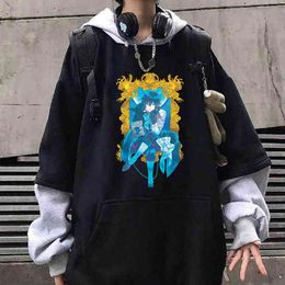 Anime The Case Study of Vanitas Hoodies Harajuku Casual Streetwear Grafische Sweatshirts Unisex Hoodies H1227