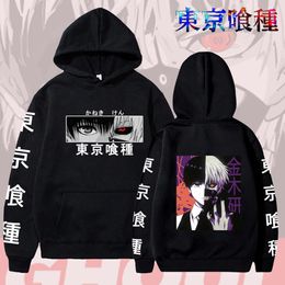 Anime Tokyo Ghoul Hoodies Ken Kaneki Cosplay Trui Hip Pop Haruku Streetwear Comfortabel Casual Sweatshirt Mannen Dagelijkse Slijtage